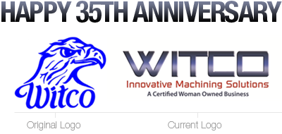 Witco Inc. is proud to celebrate 35 years of manufacturing excellence. 